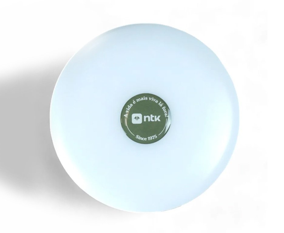 Lanterna Recarregável Comet LED SMD Plástico ABS 10,8 x 3,7 cm Branco NTK