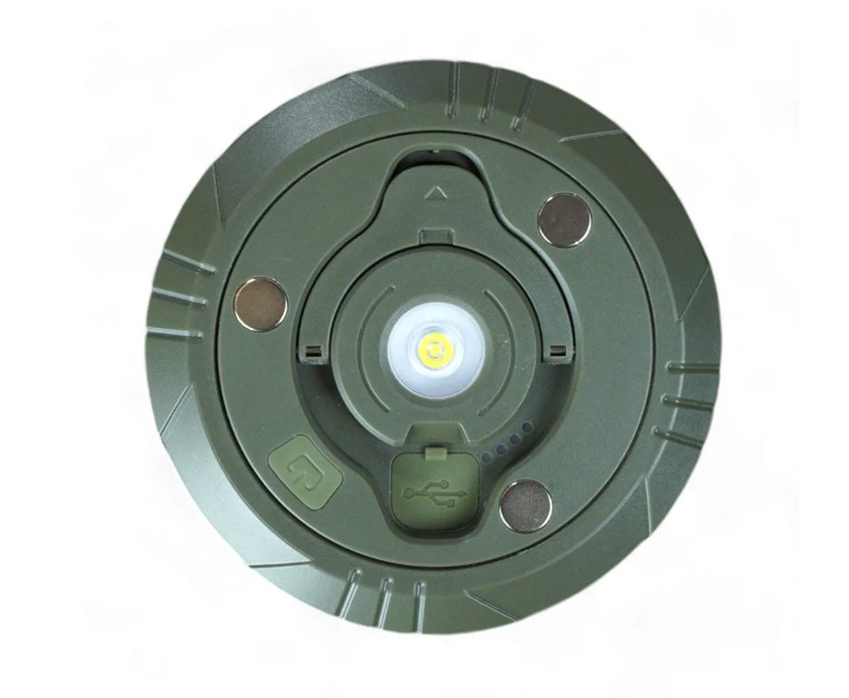 Lanterna Recarregável Comet LED SMD Plástico ABS 10,8 x 3,7 cm Branco NTK