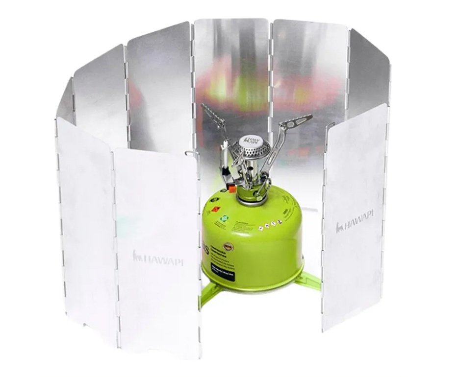 Protetor de Vento Hawapi 10 Placas de Aluminio