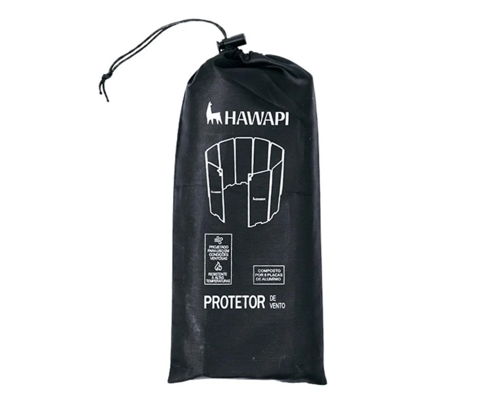 Protetor de Vento Hawapi 10 Placas de Aluminio