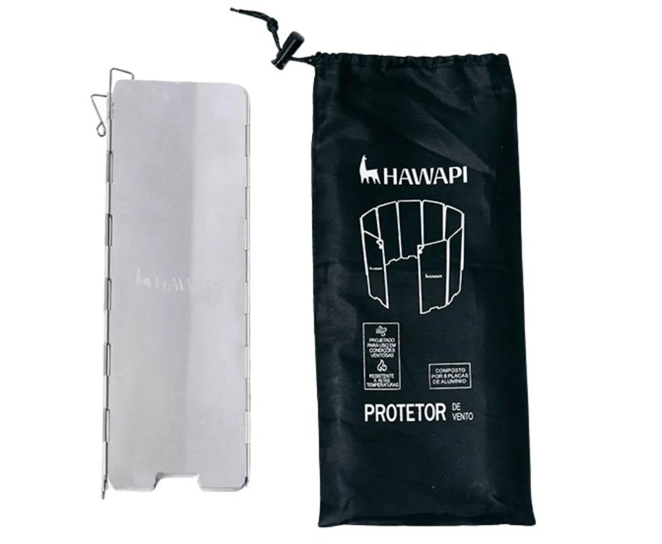 Protetor de Vento Hawapi 10 Placas de Aluminio