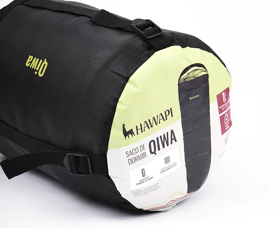 Saco de Dormir Hawapi Qiwa -5/5 Preto