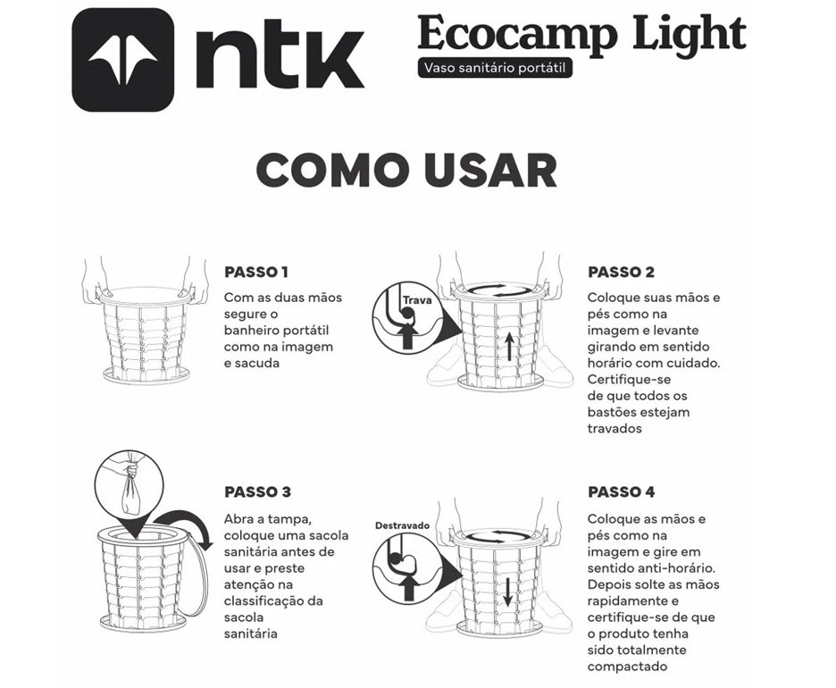 Banheiro Eco Camp Light NTK