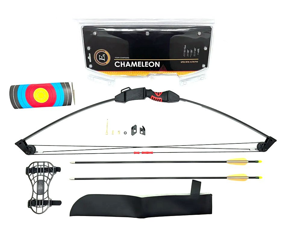 Arco Composto Juvenil Chameleon 10 -15 Lb - Ek Archery