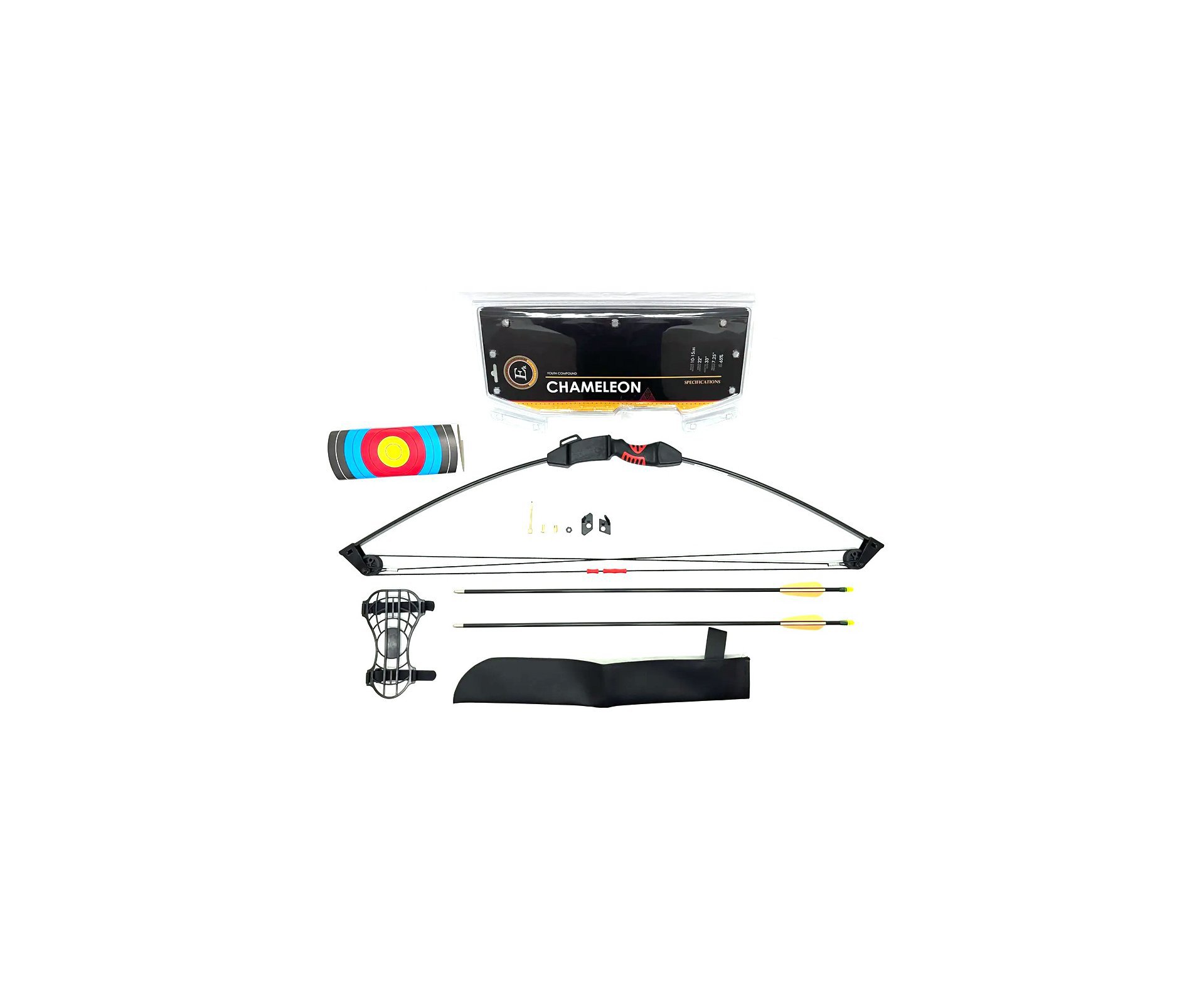 Arco Composto Juvenil Chameleon 10 -15 Lb - Ek Archery