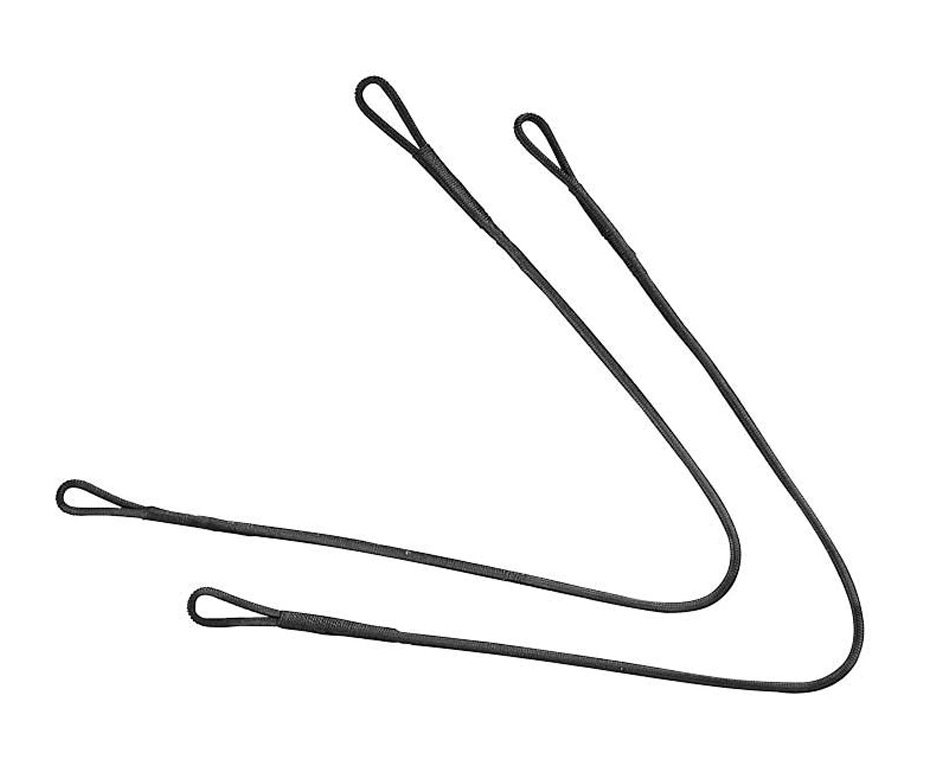 Conjunto de Cabos preto para Balestras Vulcan 400/415 200 Lbs - EK Archery