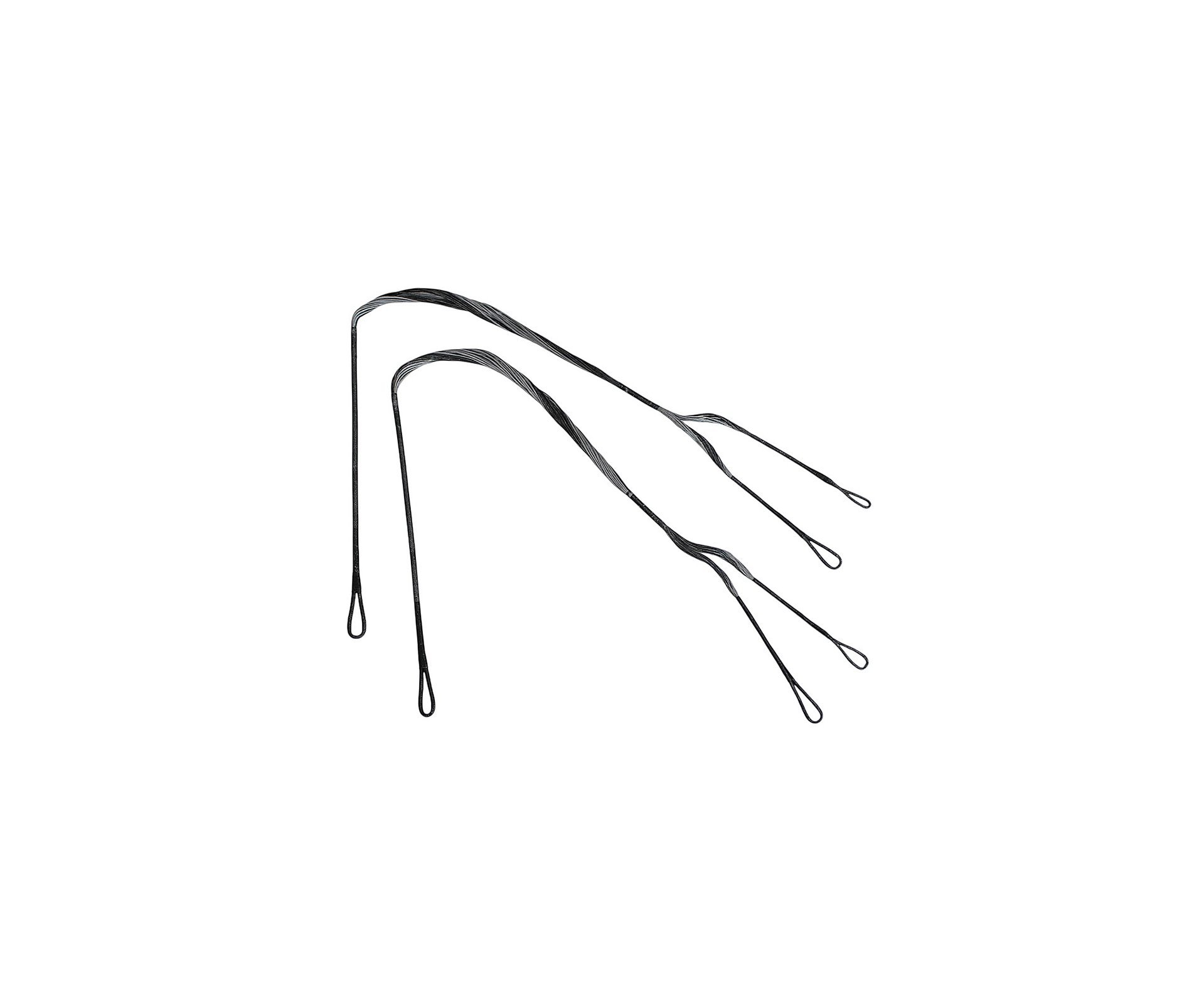 Conjunto de Cabos preto/cinza para Balestras HEX 400 210 Lbs- EK Archery