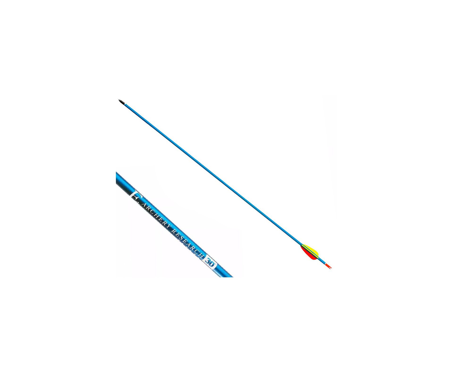 Flecha de Alumínio EK Archery Azul  2018 p/ arcos - 30"