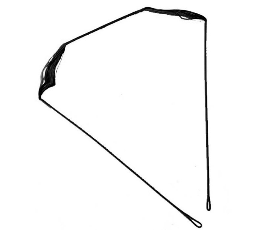 Corda de Disparo preto para Balestra Vulcan 400/415 200 Lbs- EK Archery