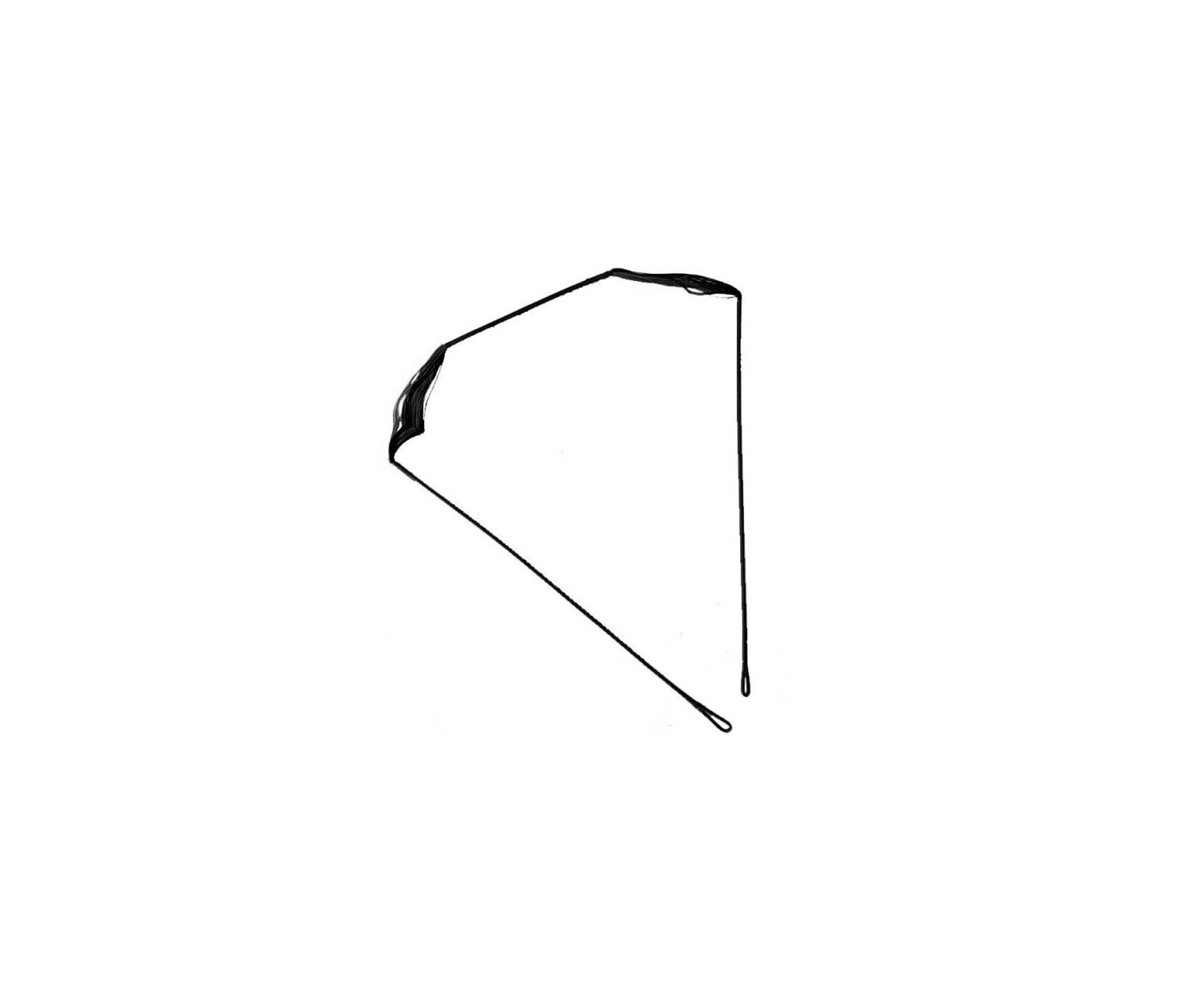 Corda de Disparo preto para Balestra Vulcan 400/415 200 Lbs- EK Archery