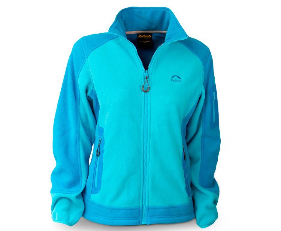 Jaqueta Kailash Fleece Lhotse Feminina Azul
