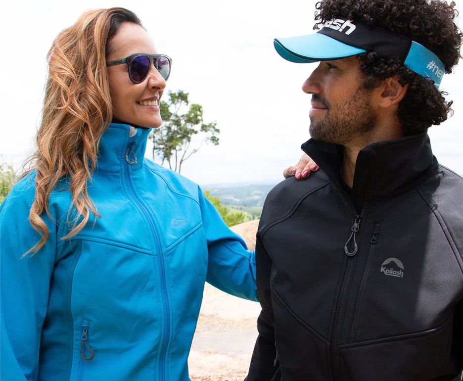 Jaqueta Kailash Softshell Bariloche Feminina Azul