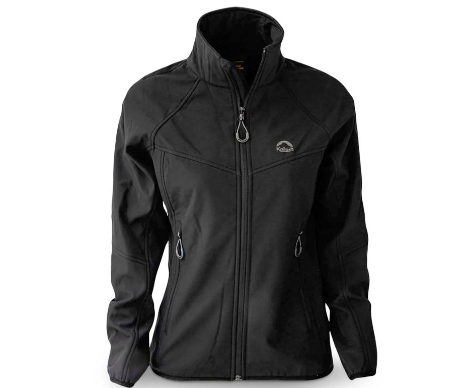 Jaqueta Kailash Softshell Bariloche Feminina Preta