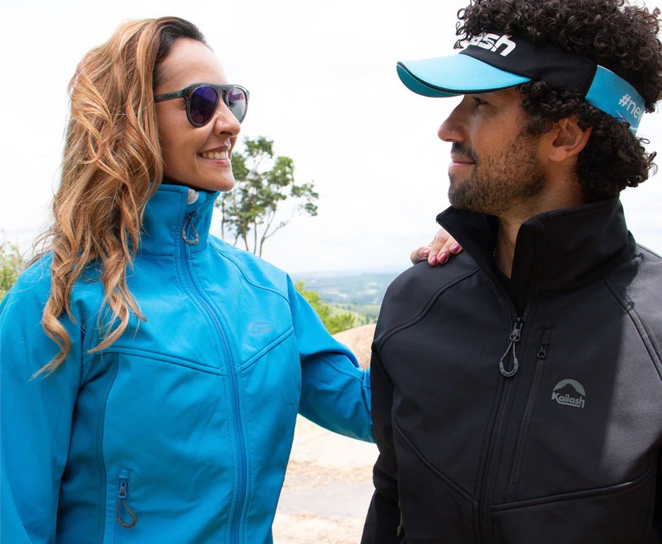 Jaqueta Kailash Softshell Bariloche Masculina Marinho