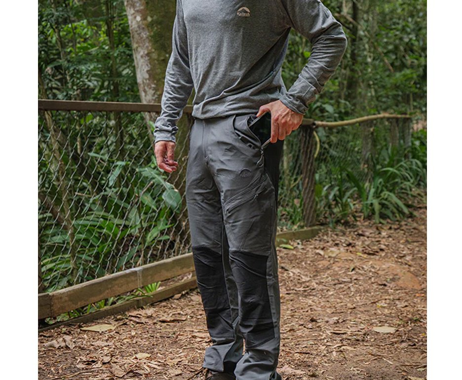 Calça Kailash Santiago Masculina Cinza