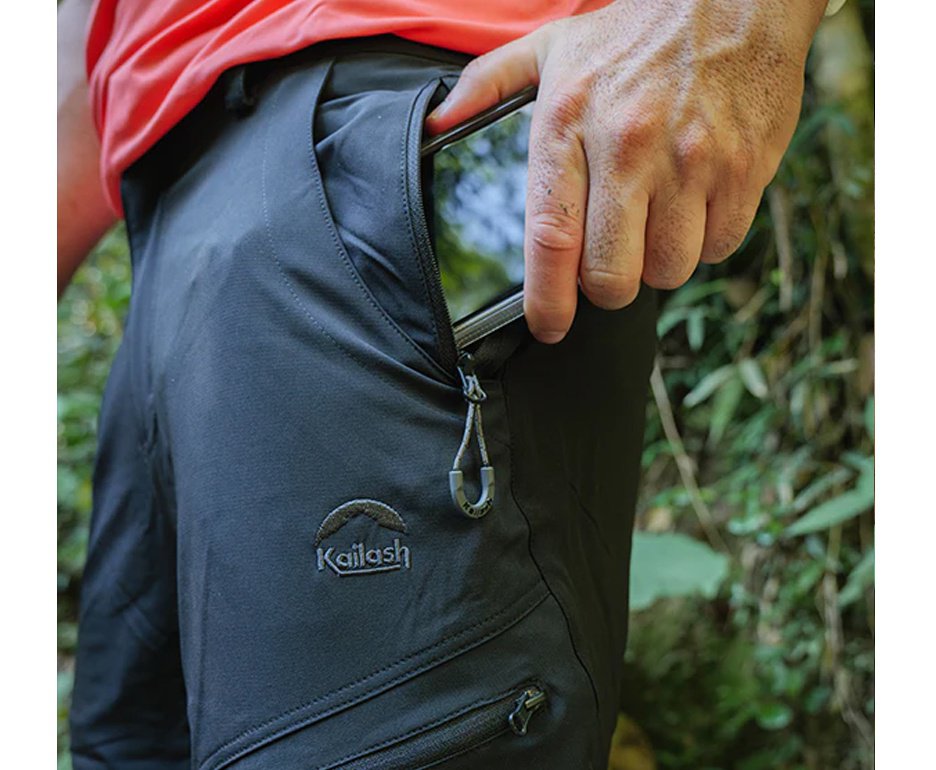 Calça Kailash Santiago Masculina Cinza