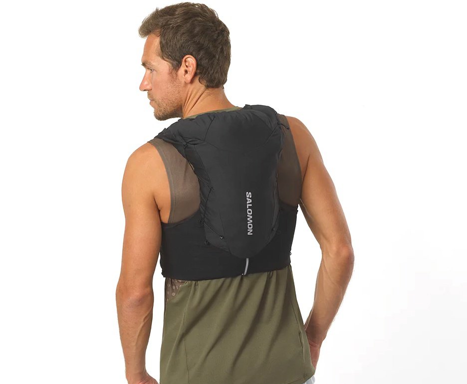 Colete de Hidratação/Mochila Salomon Adv Skin 12 Preto