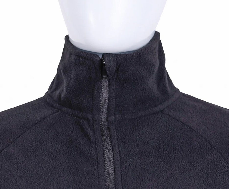 Jaqueta Kailash Fleece Chamonix 1/2 Ziper XLite Feminino Preto