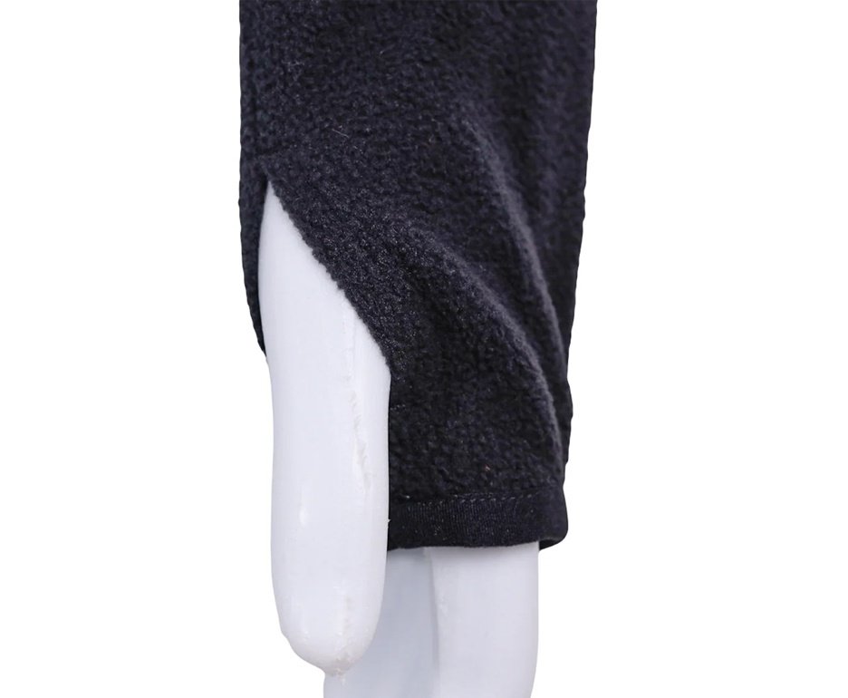 Jaqueta Kailash Fleece Chamonix 1/2 Ziper XLite Feminino Preto