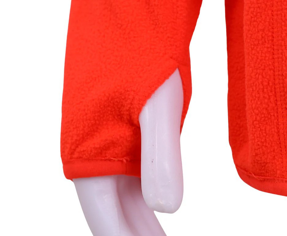 Jaqueta Kailash  Fleece Chamonix 1/2 Ziper XLite Masculino Laranja Escuro