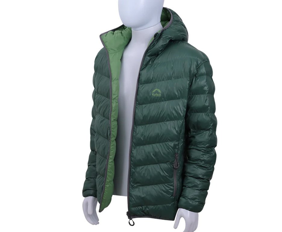 Jaqueta Kailash Puffer Double Patagonia Sintetica Masculino Verde Escuro/Verde