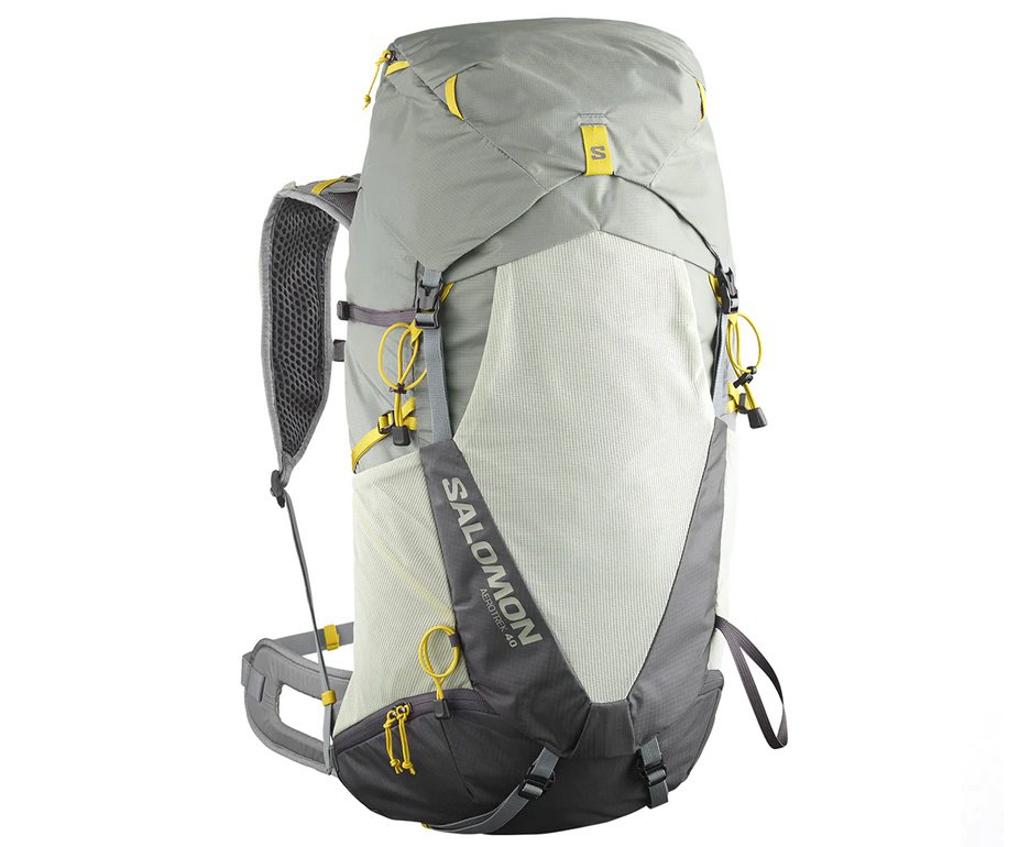 Mochila Salomon Aerotrek 40L Sedona Sage/Seagrass/Iron