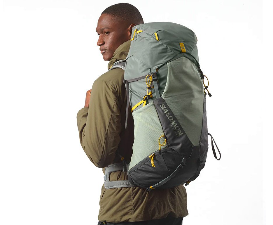 Mochila Salomon Aerotrek 40 Sedona Sage/Seagrass/Iron