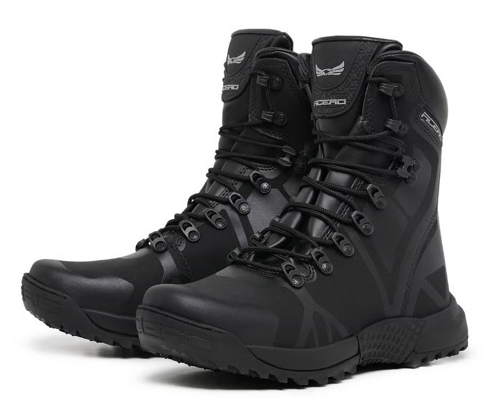 Bota Coturno Tático Acero Alfa Tech Latego Preto