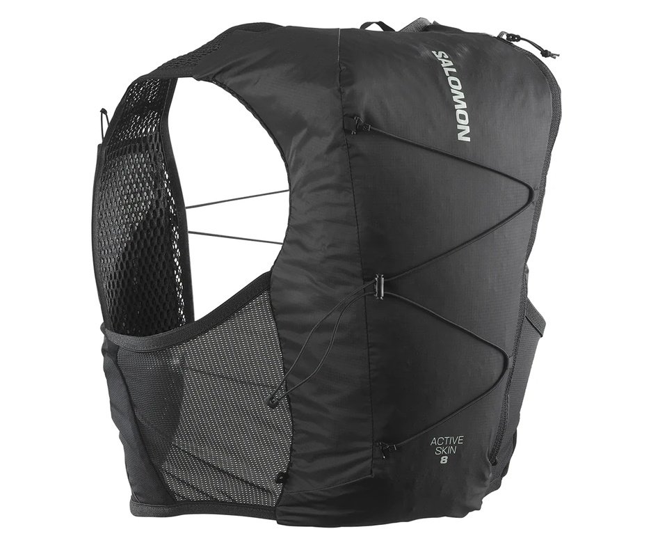 Mochila Salomon Act Skin 8 No Flakes Black/Metal