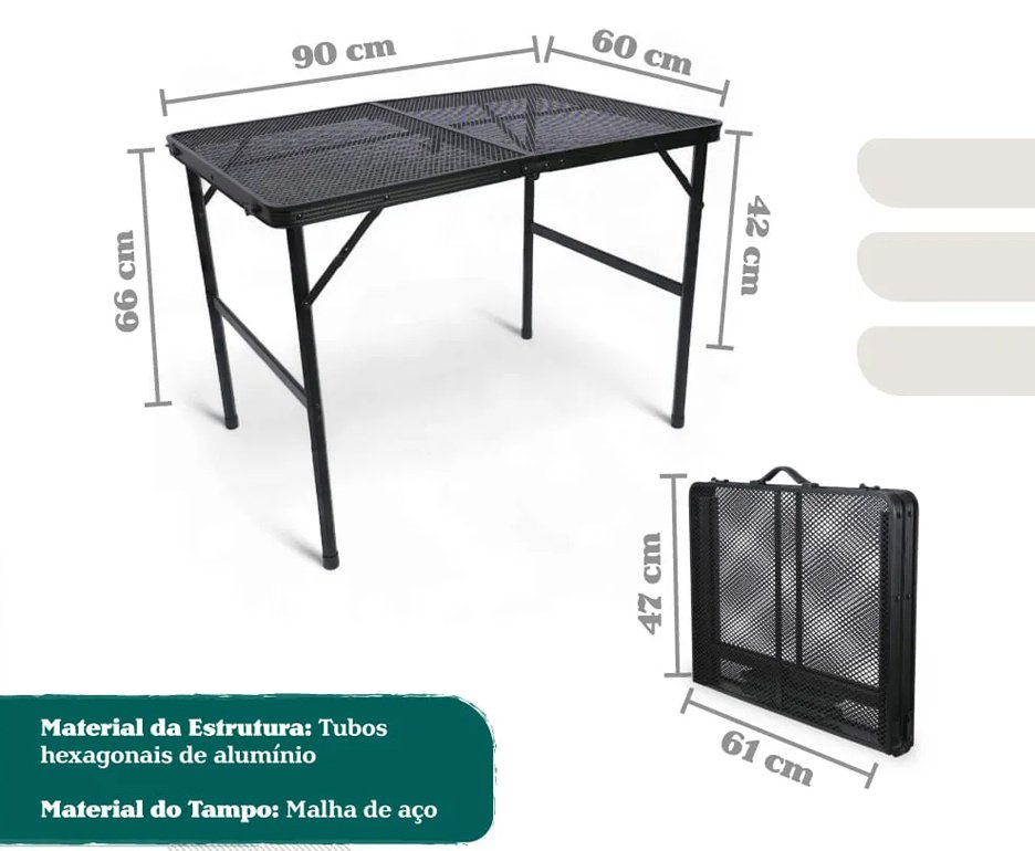 Mesa Dobrável NTK Trucker
