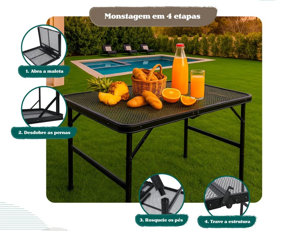 Mesa Dobrável NTK Trucker