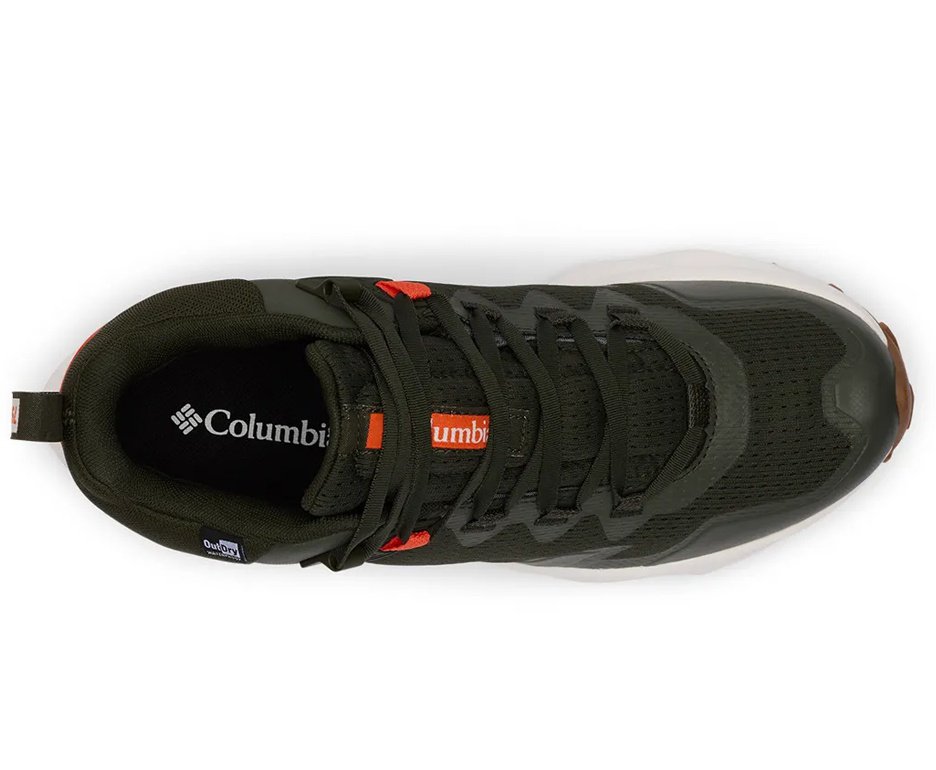 Bota Columbia Masculina Facet™ 75 Mid Outdry™  GreenScape/Red - Verde Musgo