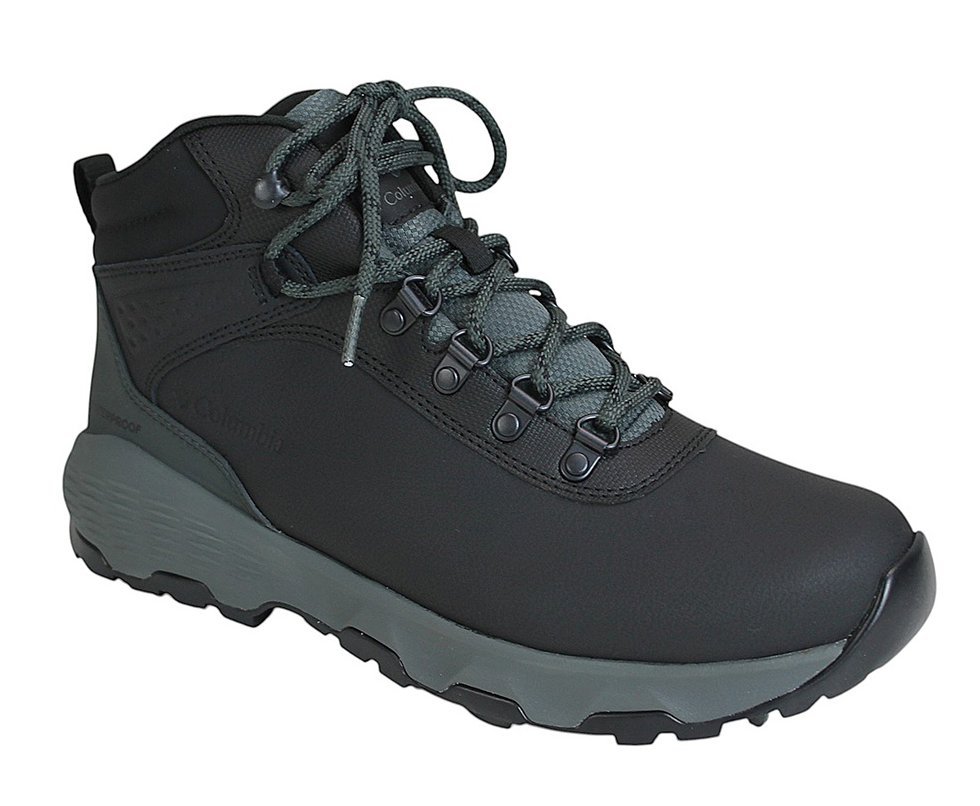 Bota Masculina Columbia Newton Wander LTR Black/Grill
