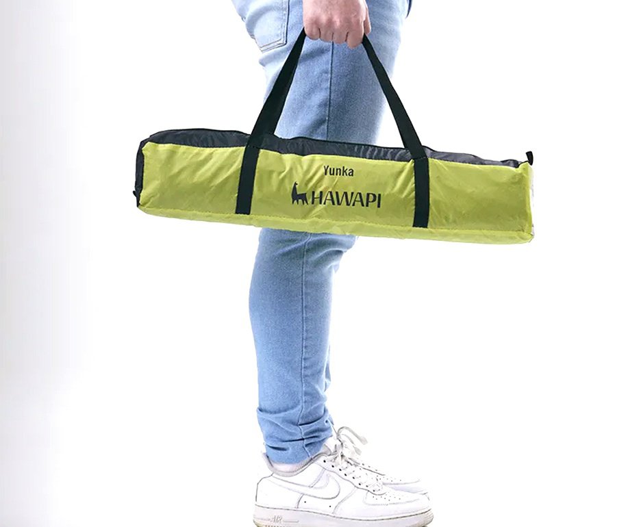 Barraca Hawapi Yunka 2 Pessoas 1000mm Verde Limão