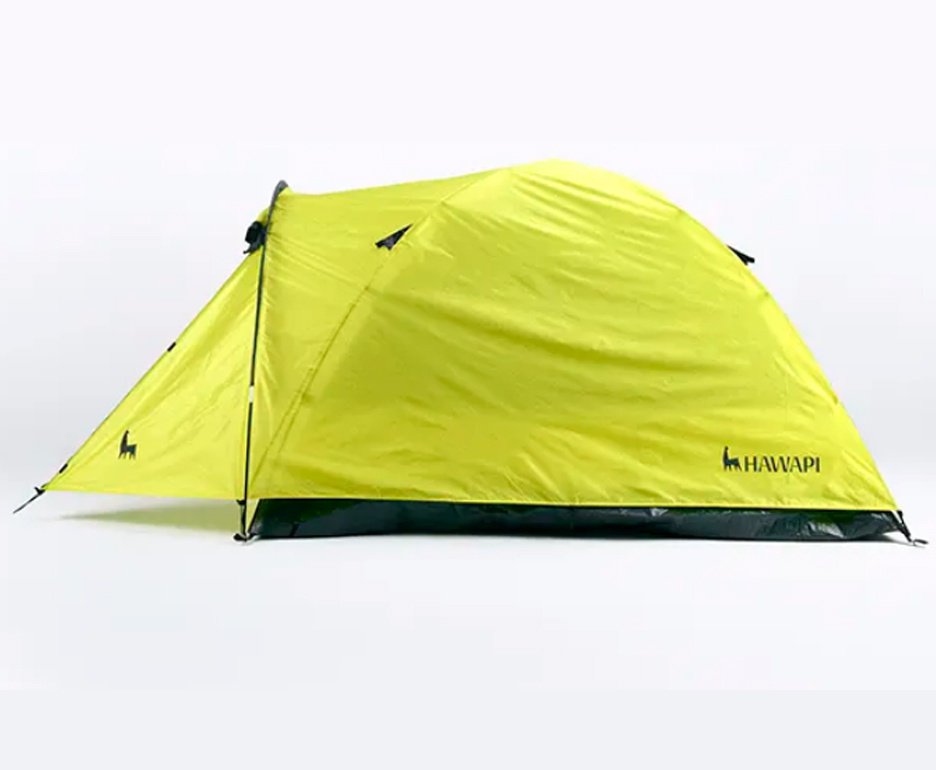 Barraca Hawapi Wasi 2 Pessoas 2500mm Sobreteto e Avance Verde Limão