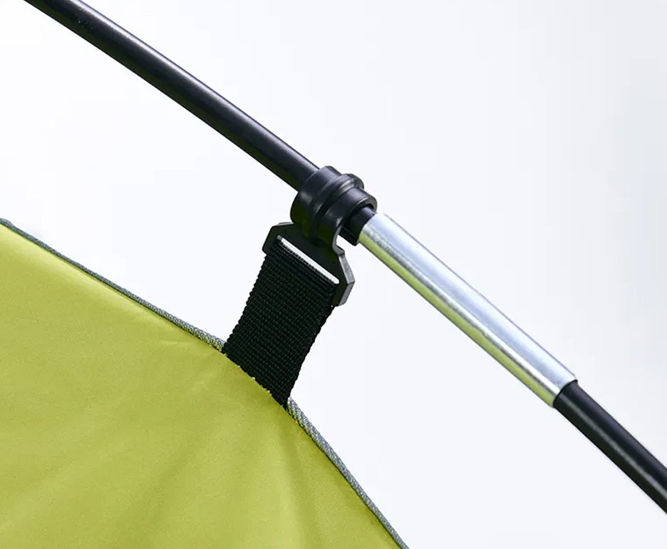 Barraca Hawapi Wasi 2 Pessoas 2500mm Sobreteto e Avance Verde Limão
