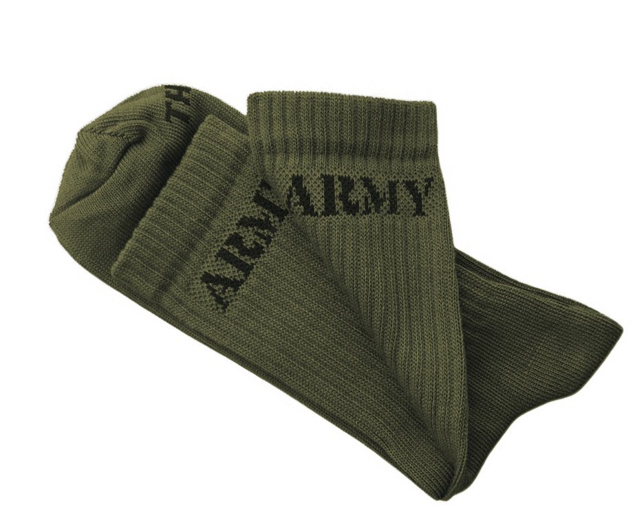 Meia Canelada Cano Longo Verde Army Tam. 39-43 Algodão / Poliamida - Taitus