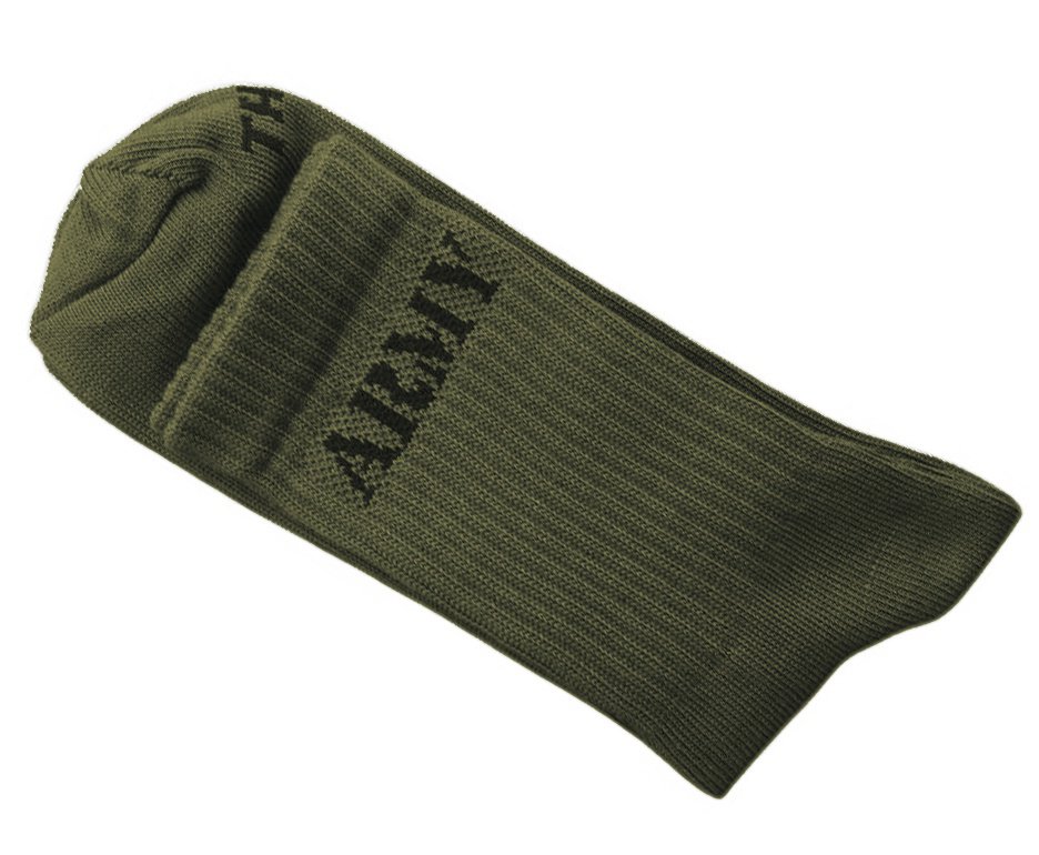 Meia Canelada Cano Longo Verde Army Tam. 39-43 Algodão / Poliamida - Taitus