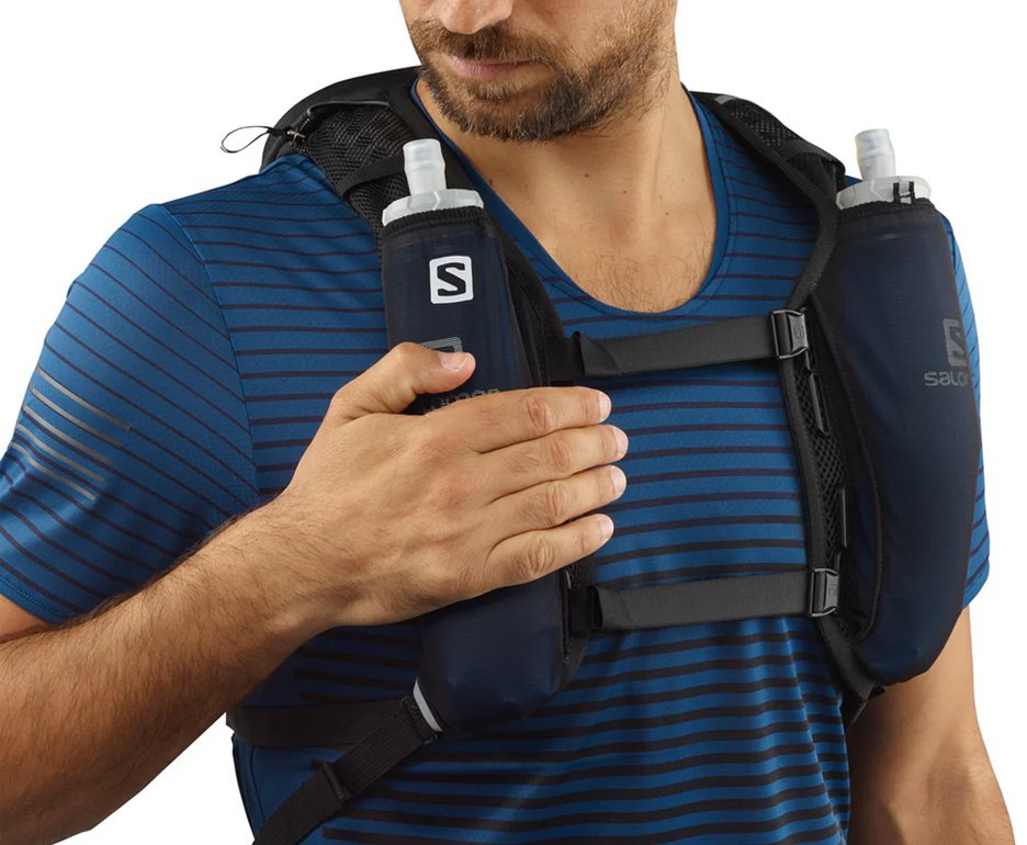 Mochila de Hidratação Salomon Agile 12 Set Black