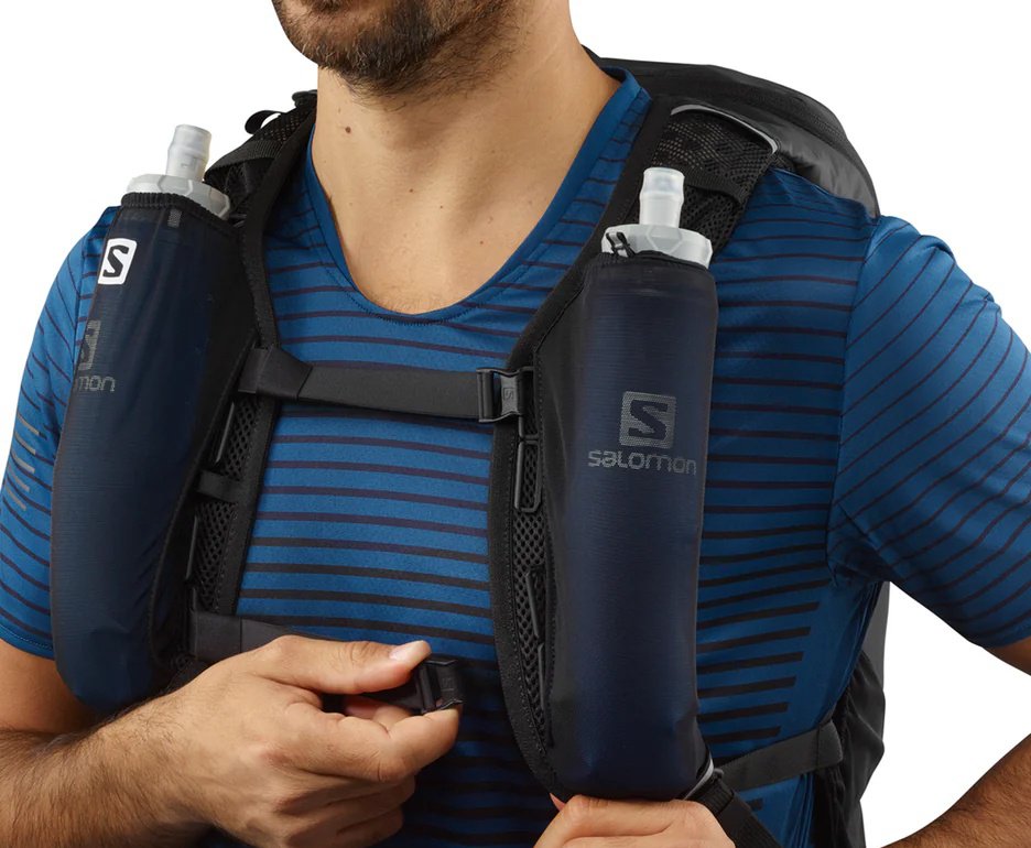 Mochila de Hidratação Salomon Agile 12 Set Black