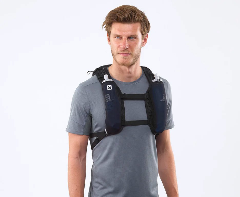Mochila de Hidratação Salomon Agile 12 Set Black