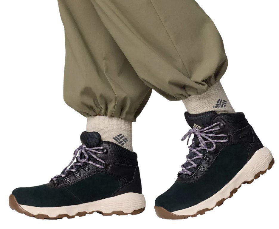 Bota Columbia Newton Wander Black/Granite Purple