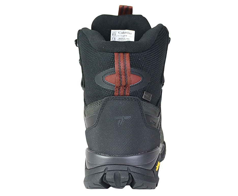Bota Columbia Masculina Navigator Trek Outdry - Black/Spice
