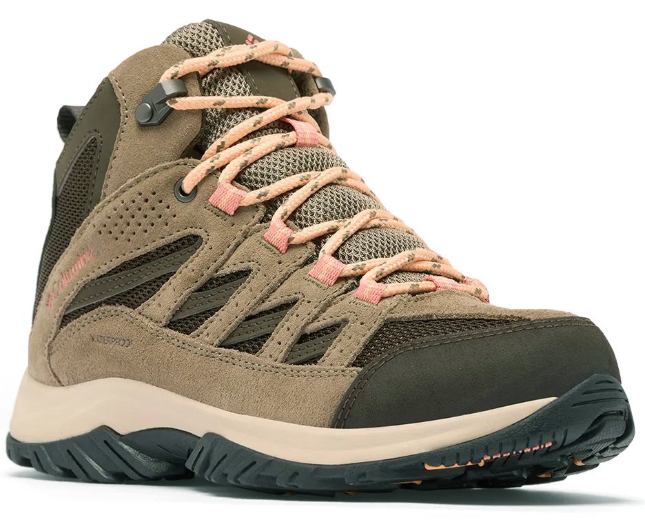 Bota Columbia Crestwood Mid Waterproof Feminina - Cordovan/Mud