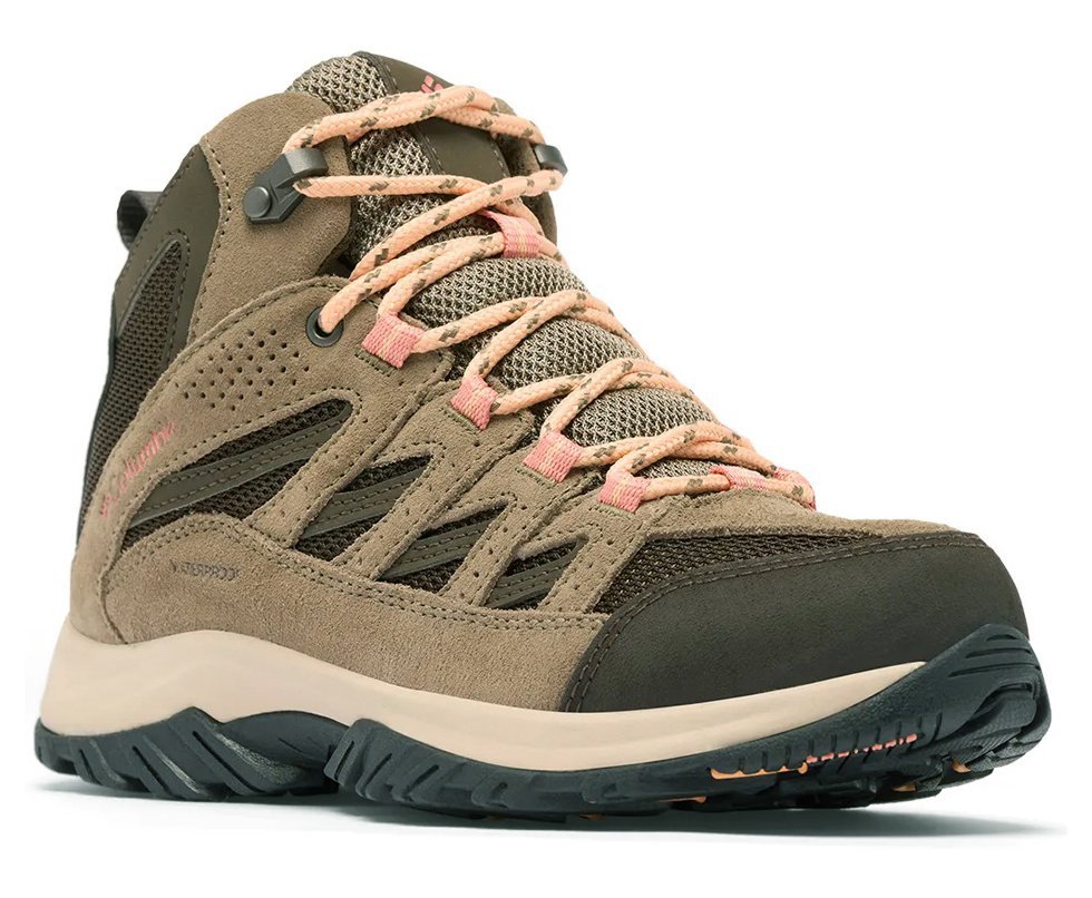 Bota Columbia Feminina Crestwood Mid Waterproof - Cordovan/Mud