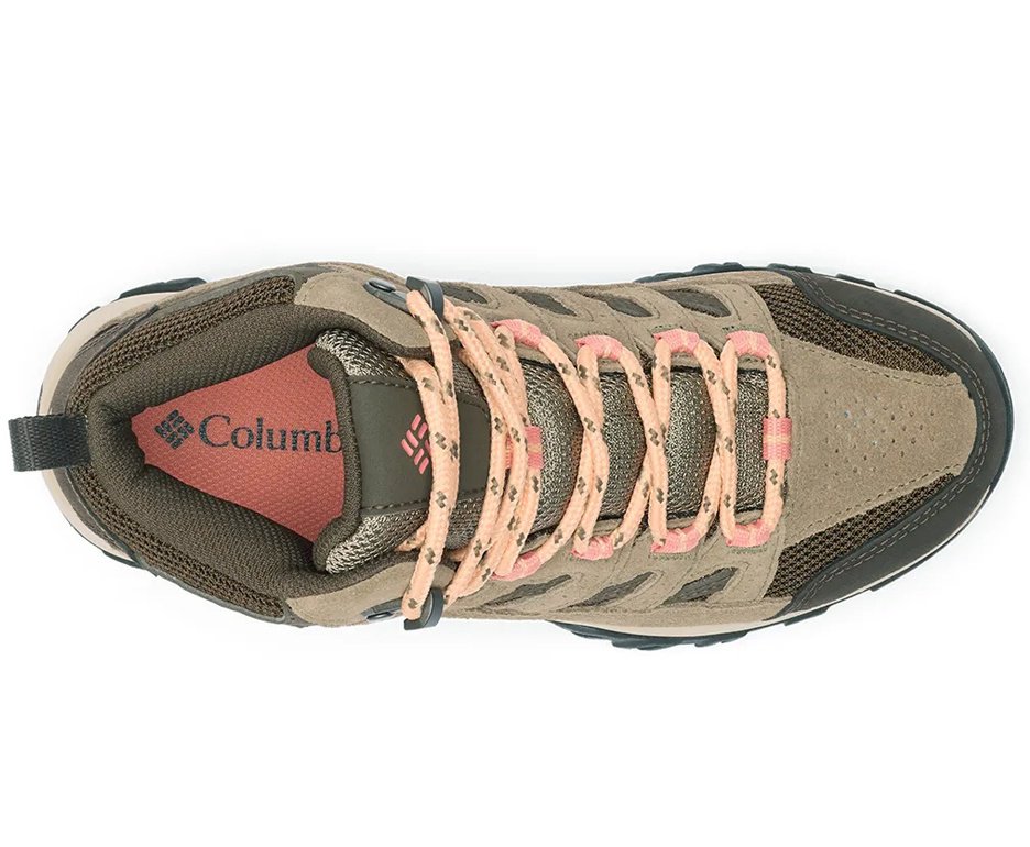 Bota Columbia Crestwood Mid Waterproof Feminina - Cordovan/Mud