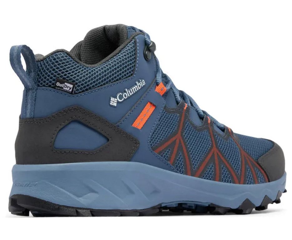 Bota Columbia Peakfresak II Mid Outdry - Mountain/Tangy Oran