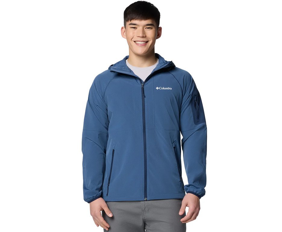 Jaqueta Columbia Tall Heights II Hooded Soft Masculina - Dark Mountain