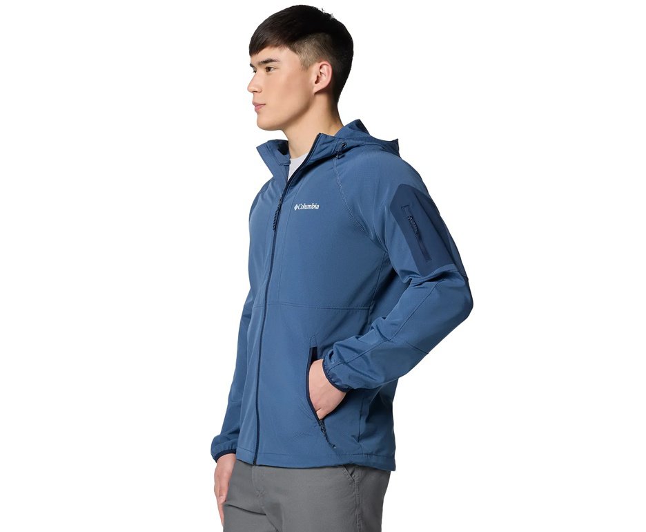 Jaqueta Columbia Tall Heights II Hooded Soft Masculina - Dark Mountain