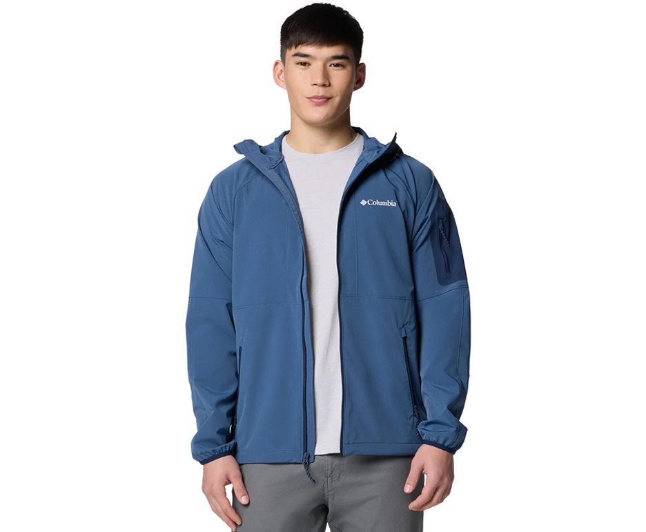 Jaqueta Columbia Tall Heights II Hooded Soft Masculina - Dark Mountain